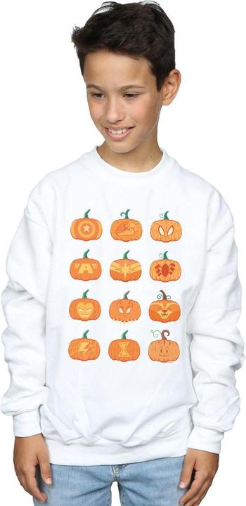 Image du produit - Sweat AVENGERS HALLOWEEN PUMPKIN - Garçon (104)
