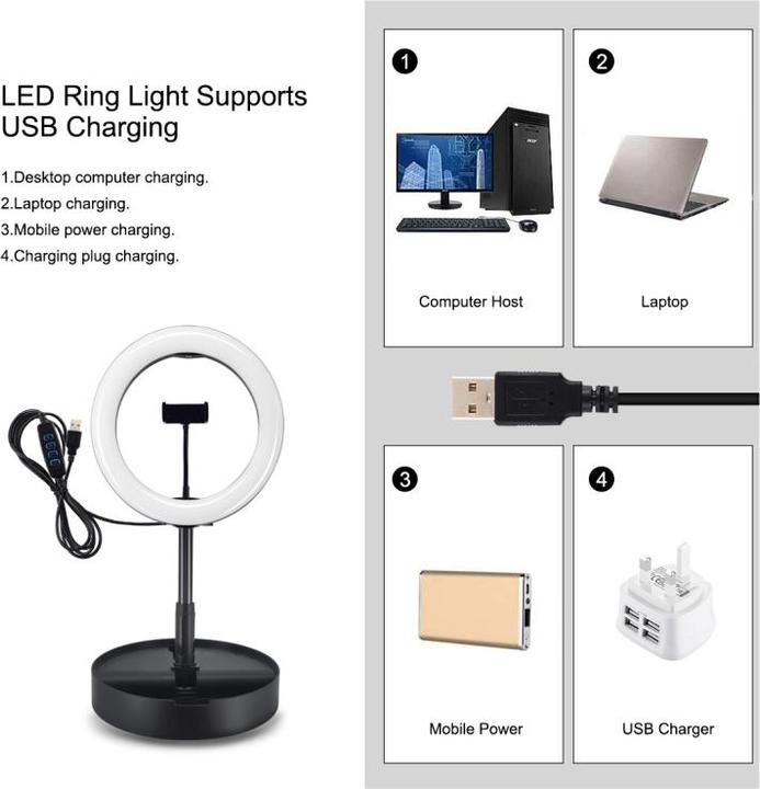 Produktbild Puluz PU480W (Ringleuchte)