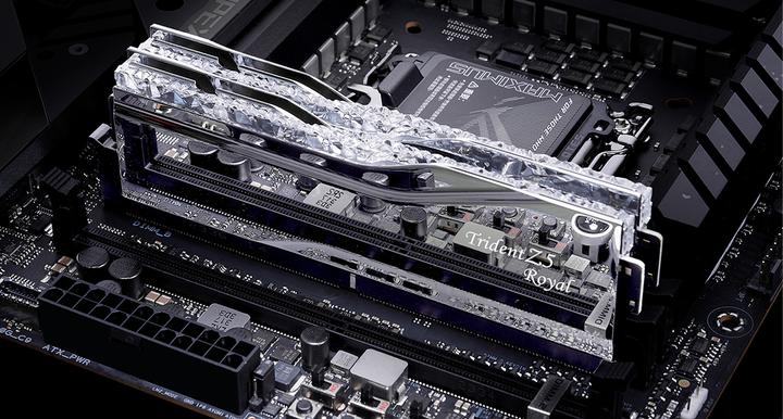 Actual product image G.Skill Trident Z5 Royal (2 x 24GB, 8000 MHz, DDR5 RAM, DIMM)