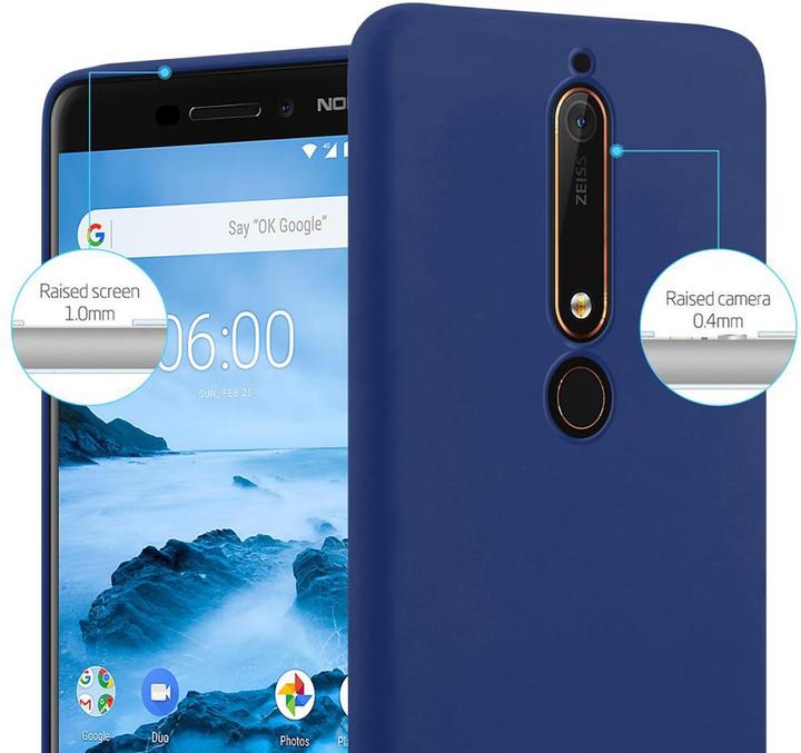 Productafbeelding Cadorabo TPU Candy Cover (Nokia 6.1, Nokia X6 2018)
