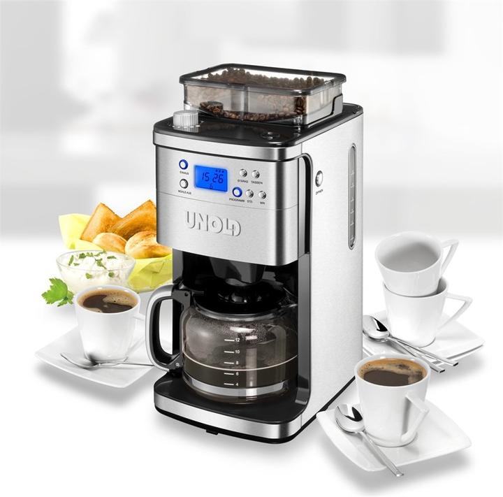 Actual product image Unold Coffee maker with grinder