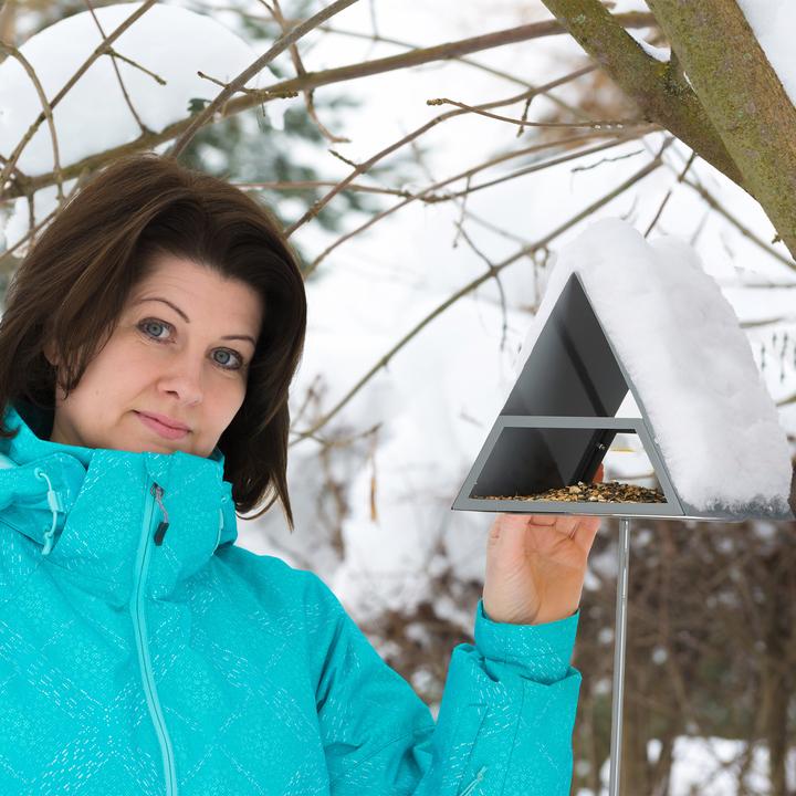 Actual product image Relaxdays Bird Feeder