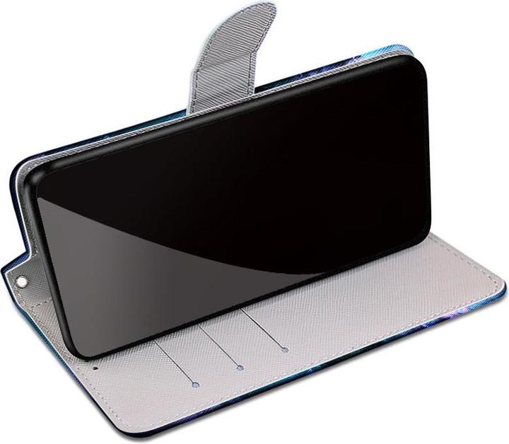 Productafbeelding Cover-Discount iPhone 13 mini - leren hoesje bladeren (Apple iPhone 13 mini)