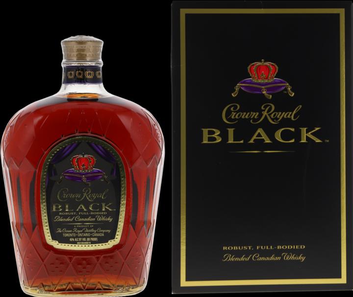 Image du produit Crown Royal Black Label Whisky 1 litre 45 % vol. (Whisky canadien)