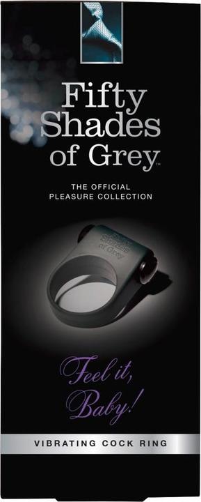 Actual product image Fifty Shades of Grey Feel it Vibrating Cock Ring (6.40 cm)