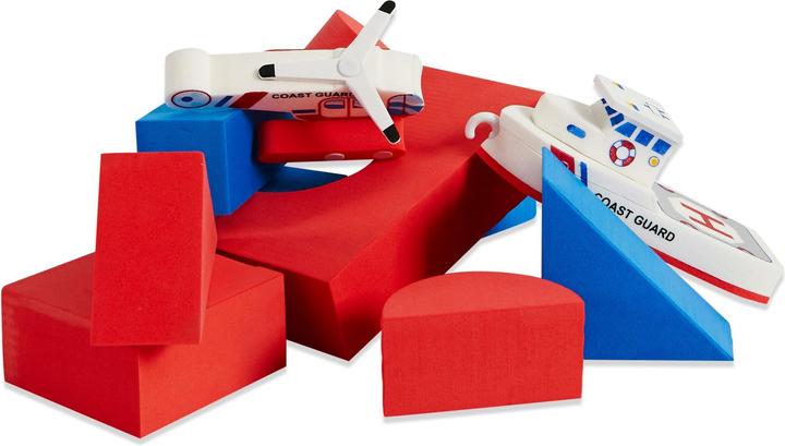 Produktbild Just Think Toys Coast Guard Boat & Helicopter