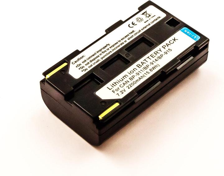 Image du produit AGI 29847 - Canon - 2000 mAh - 7,2 V - Lithium Ion (Li-Ion) - 1 pièce(s) (Batterie)