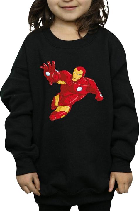 Produktbild Iron Man Simple Sweatshirt Mädchen (140, 146)