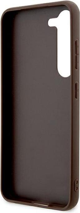 Productafbeelding Guess Hoesje voor S24+ S926 GUHCS24MG4GLBR hardcase 4G Stripe Collection bruin (Samsung Galaxy S24+)