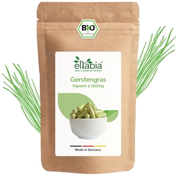 Produktbild Eltabia Bio Gerstengras Kapseln 200 (200 Stück, Kapseln)