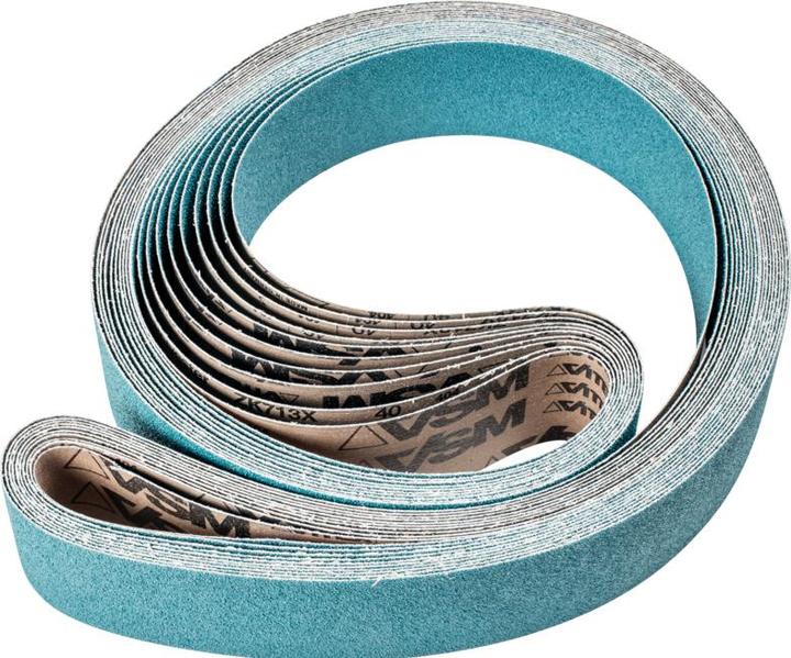 Pferd Zircon sanding belt BA 75x2500mm Z40 for high stock removal with belt sander (40)