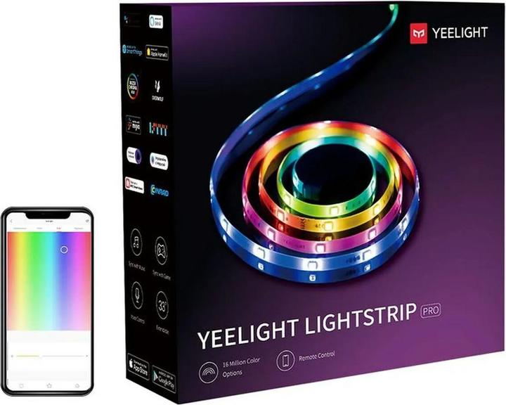 Actual product image Yeelight Lightstrip Pro (Multicoloured, 200 cm, Indoor)
