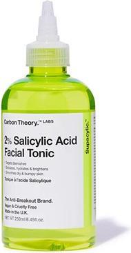 Actual product image Carbon Theory Supacylic. 2% Salicylic Acid Facial Tonic - Facial Tonic 250ml (Tonic water, 250 ml)