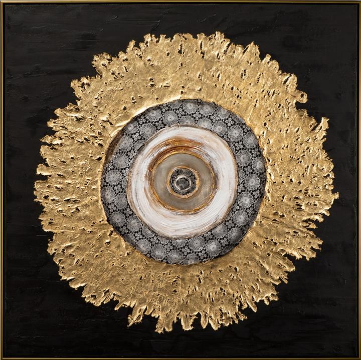 imageland Goldene Aura (103 x 103 cm)