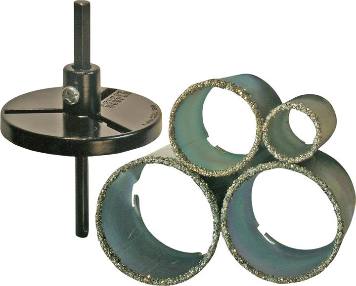 Actual product image BGS Tile Drill Bit Set 33 - 73 mm 6 pcs. (33, 53, 67, 73 millimetres)