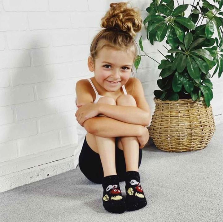 Produktbild Tavi Noir Trainingssocken Disney Grip Kids Low Rise M, Mickey Pack (2er Pack, M/L)