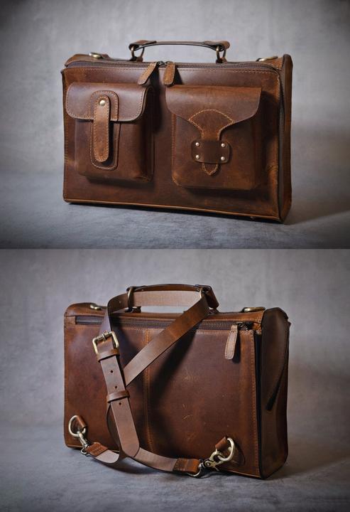 Produktbild Only-Bags.Store Lederhandtasche, Umhängetasche, Top Handle Bag, Weihnachtsgeschenk