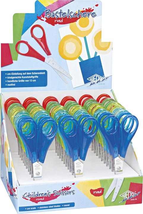 Produktbild Wedo Display mit 30 Kinderscheren (13 cm)