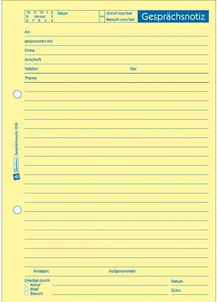 Image du produit Avery Note de conversation (50 x)