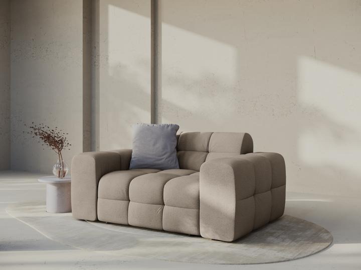Actual product image Micadoni Velvet Sofa, "Kendal", 2 Seats, 156x103x79Made in Europe (2 person sofa, 3-seater, 4-seater)