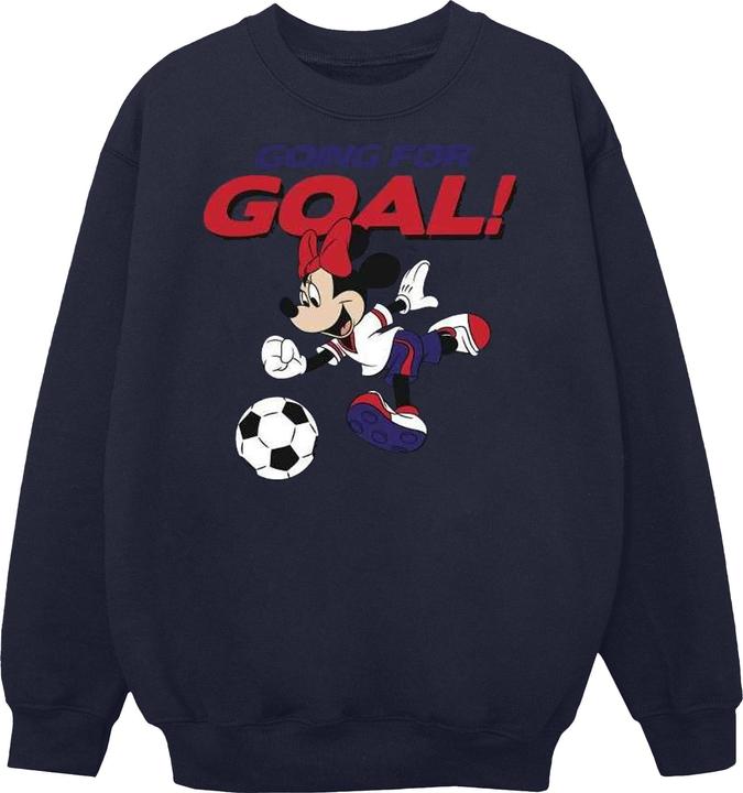 Disney Minnie Mouse Going For Goal Sweatshirt (S)