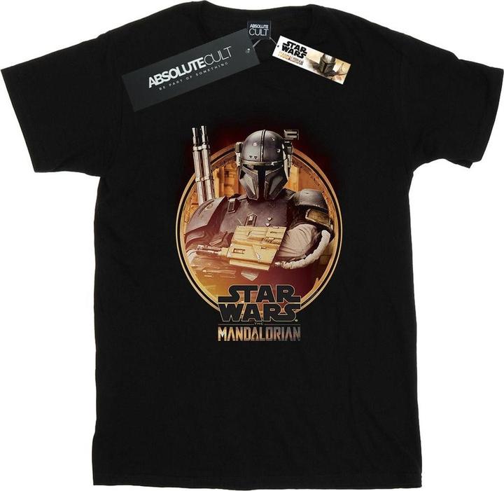Actual product image Star Wars Mens The Mandalorian Paz Vizsla Framed T-Shirt (XXL)