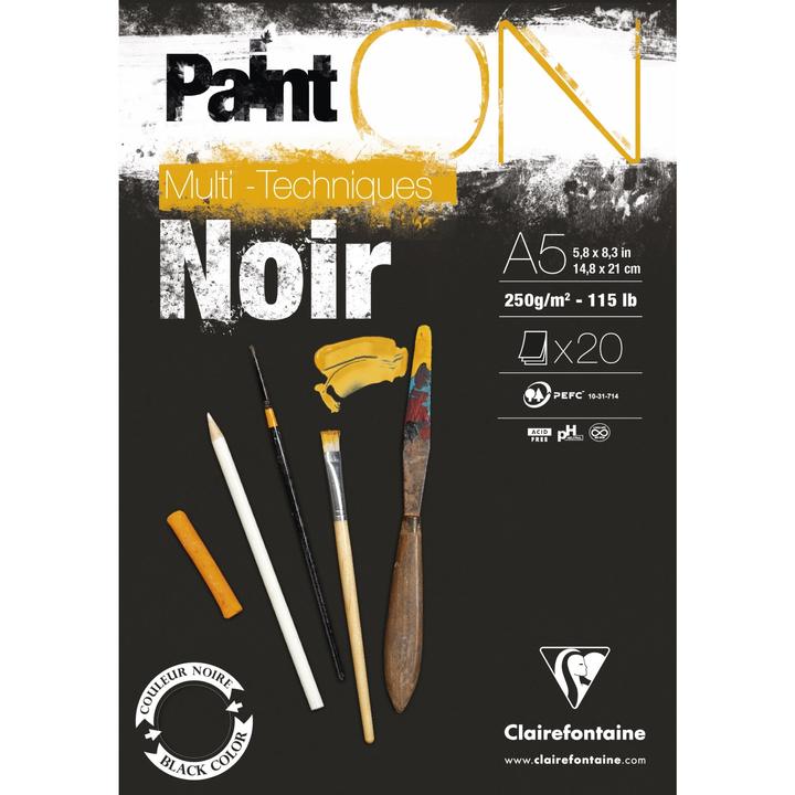 Image du produit Clairefontaine Paint'ON collé (250 g/m², 20 x)