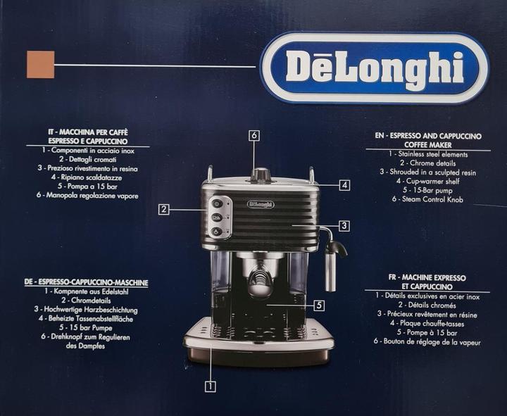 Image du produit De'Longhi ECZ 351.BK Scultura