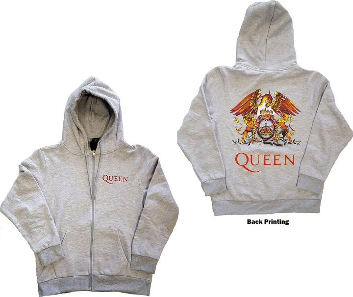 Actual product image Queen Classic Crest (Grey) (3XL)