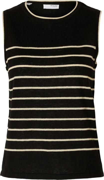 Selected Femme Leinenmix Stricktop (XS)