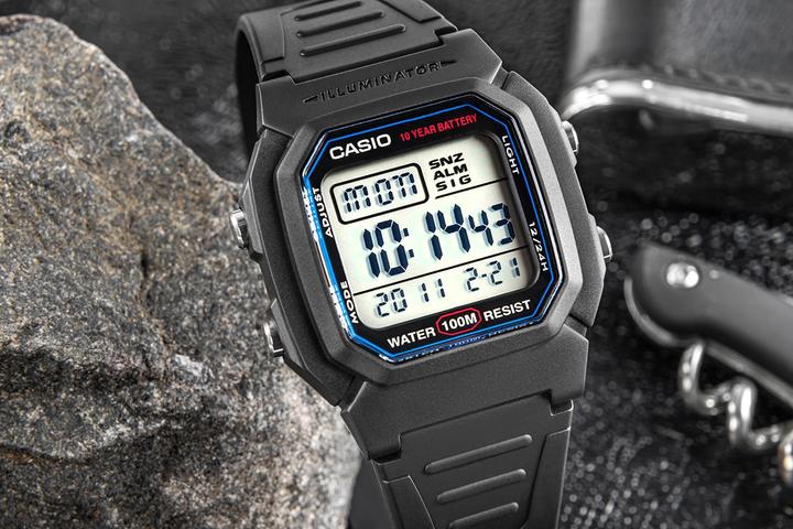 Image du produit Casio W-800h-1aves (Montre numérique, 44 mm)