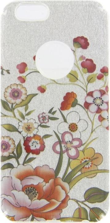 Produktbild OEM Silicon Case iPhone 6 mit Glitzer-Blumenmuster (Apple iPhone 6)