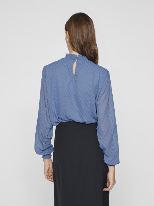 Actual product image Vila High Neck Long Sleeve Blouse (36)