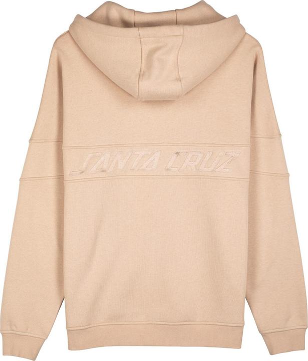 Actual product image Santa Cruz Tonal Strip Panel Zip Hoodie (S)