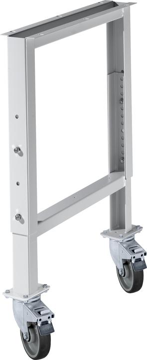 Actual product image Schäfer Shop Pure workbench base, optionally height-adjustable, for modular workbenches, heavy duty (Metal)