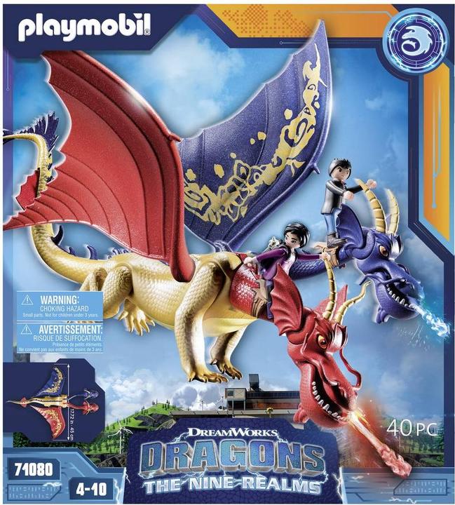 Image du produit Playmobil Dragons : The Nine Realms - Wu & Wei avec Jun (71080, Dragons Playmobil)