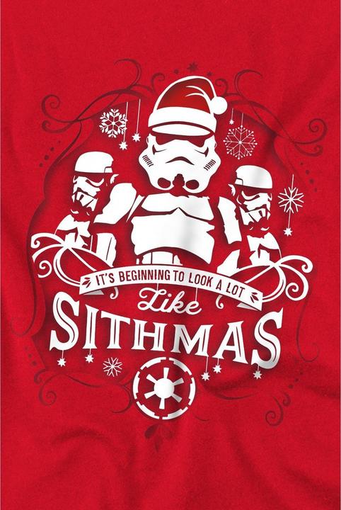 Actual product image Star Wars Mens Beginning To Look A Lot Like Sithmus Christmas T-Shirt (XL)