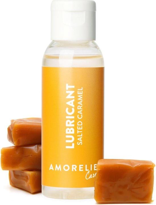 Actual product image Amorelie Lubrifiant à base d'eau saveur caramel beurre salé (50 ml)