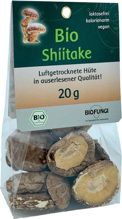 Bio Fungi Shiitake getrocknet Bio (20 g)