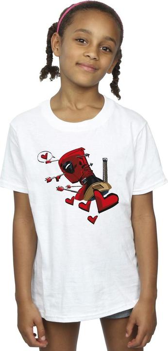 Image du produit - T-shirt DEADPOOL LOVE ARROW - Fille (140, 146)