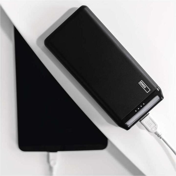 Immagine prodotto Emos Powerbank Alpha2 20, 20000 mAh, 10 W, nero (20000 mAh, 10 W, 74 Wh)