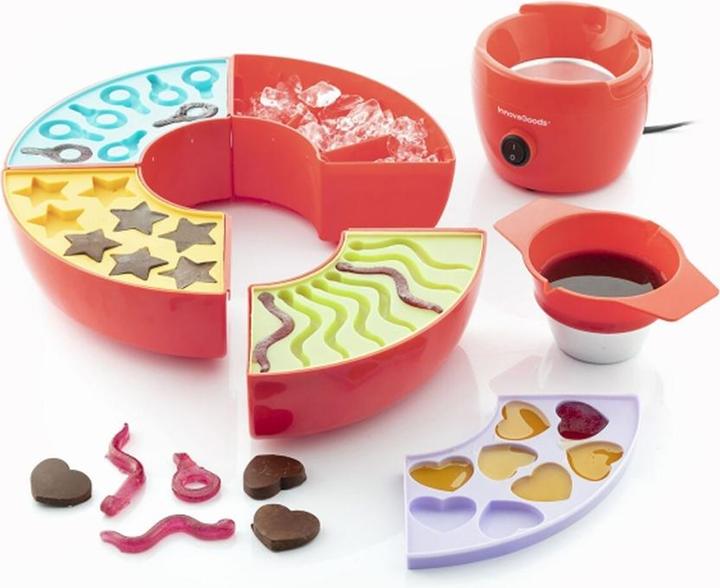 Actual product image InnovaGoods Machine for jelly babies and chocolate - 2-in-1