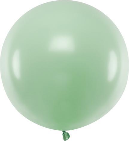 Immagine prodotto Partydeco Palloncino rotondo 60cm, Pistacchio Pastello (1 pz / 1 pz.)