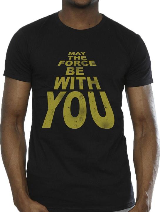 Image du produit Star Wars - T-shirt MAY THE FORCE BE WITH YOU - Homme (5XL)