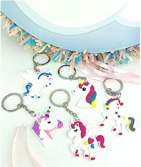 Image du produit Porte-clés - Licornes (5pcs)