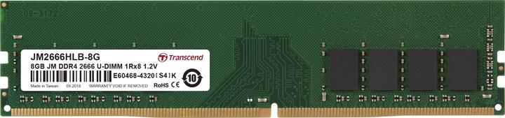 Produktbild Transcend JetRam (1 x 8GB, 2666 MHz, DDR4-RAM, DIMM)