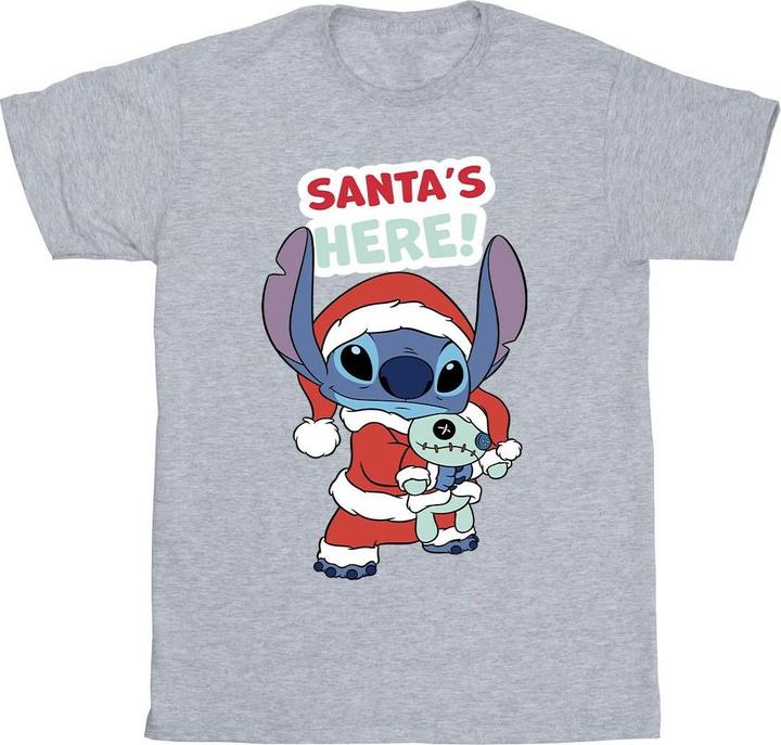 Image du produit Disney - T-shirt LILO & STITCH SANTA'S HERE - Homme (S)
