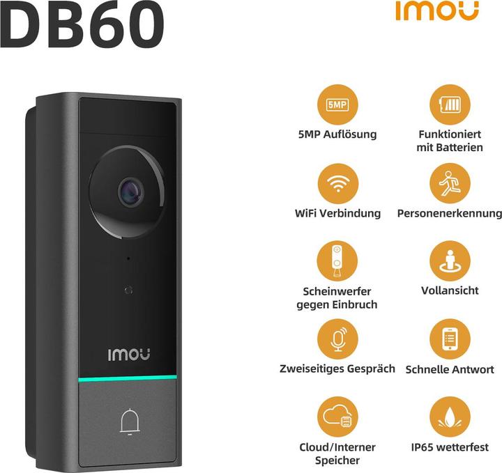 Immagine prodotto Imou Set di campanelli senza fili (WiFi)