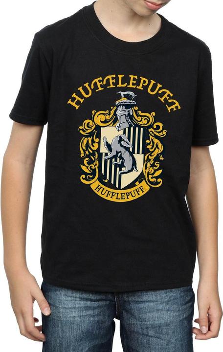 Image du produit T-shirt en coton pour garçons - Hufflepuff (116)