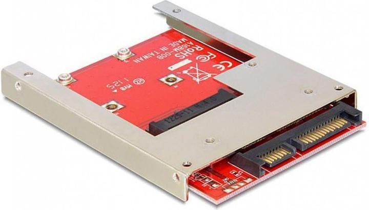 Image du produit Delock Adaptateur mSATA vers SATA, incl. 2.5" (en anglais)